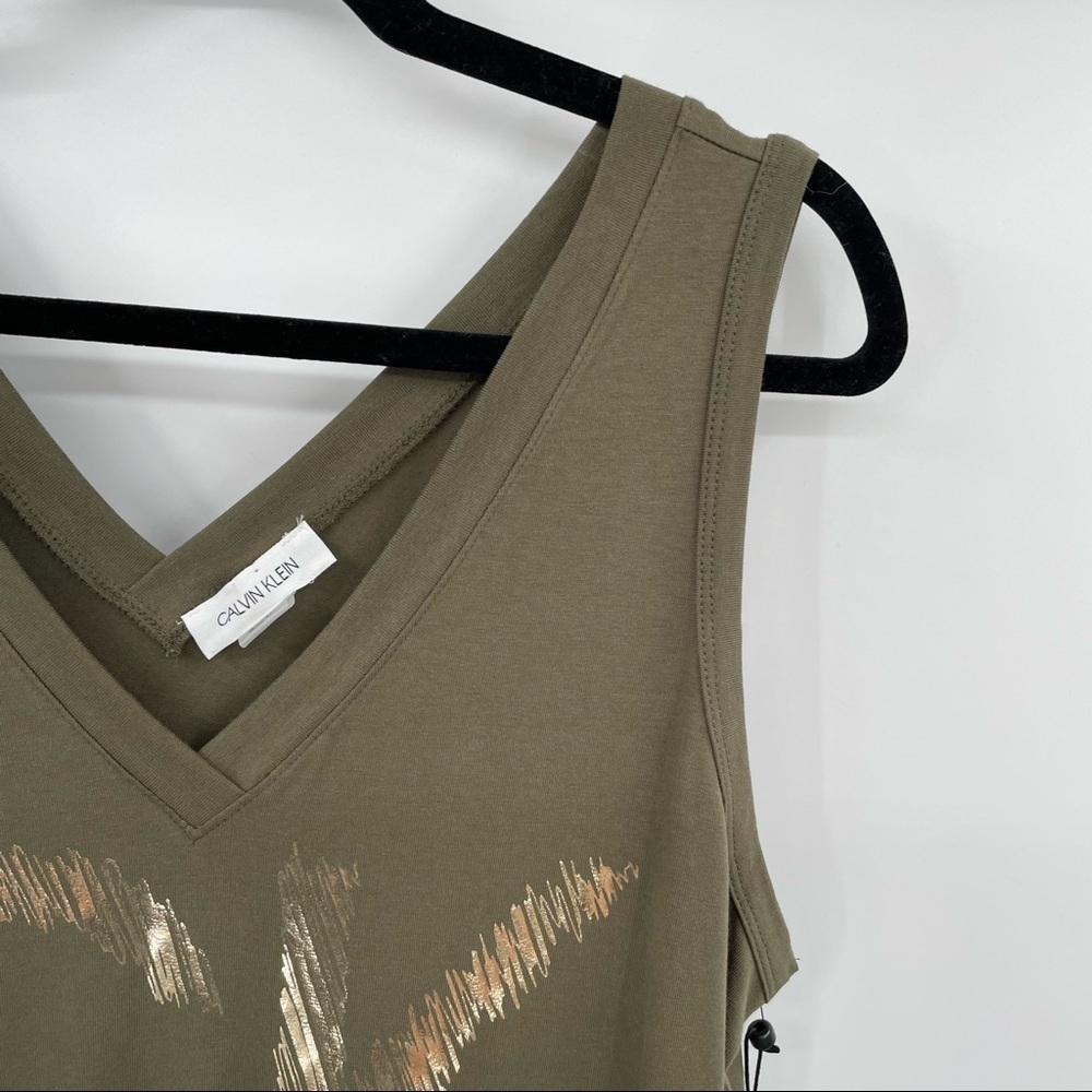 NEW! Calvin Klein Hunter Green Jumpsuit - Picture 8 of 14